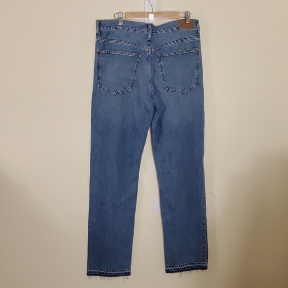Madewell W 30T The Rail Straight Jeans in Light Blue - Picture 8 of 10